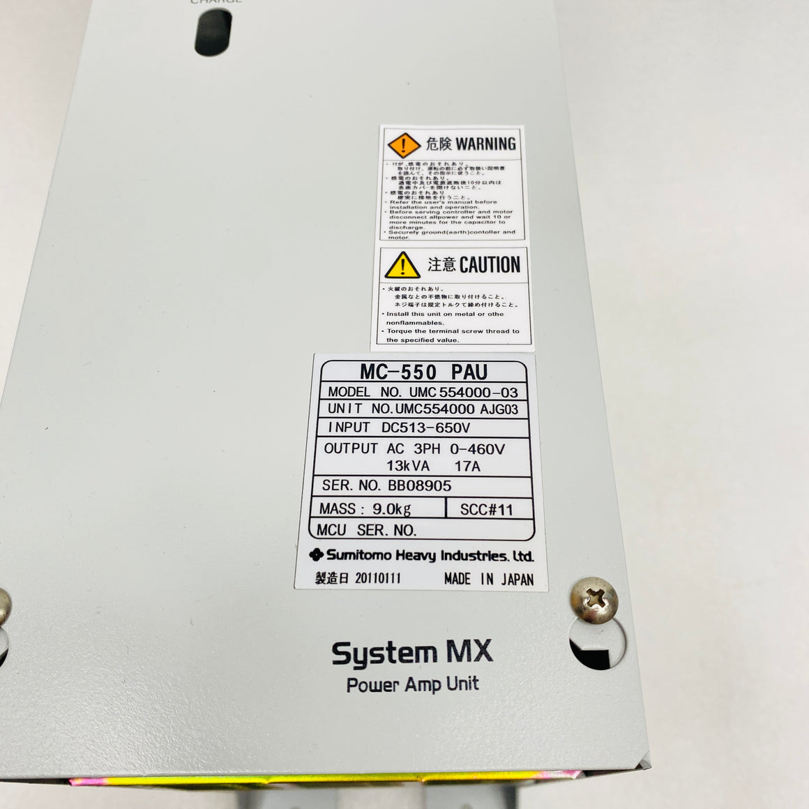 Sumitomo  Drive  UMC554000-03 - Rockss Automation
