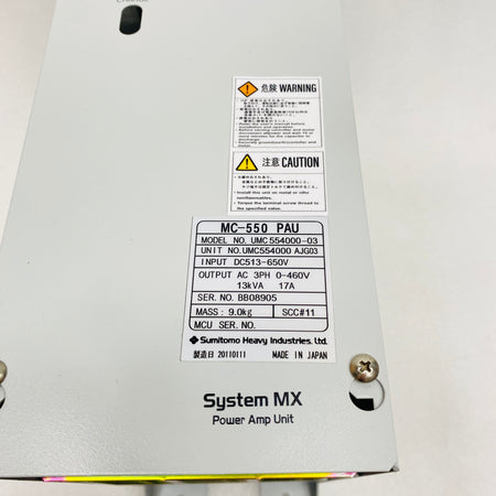 Sumitomo  Drive  UMC554000-03 - Rockss Automation