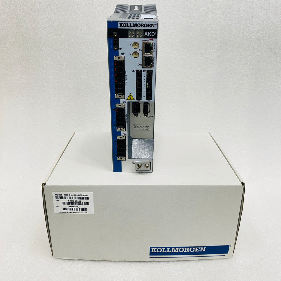 Kollmorgen  Driver  AKD-P01207-NBEC-0000 - Rockss Automation