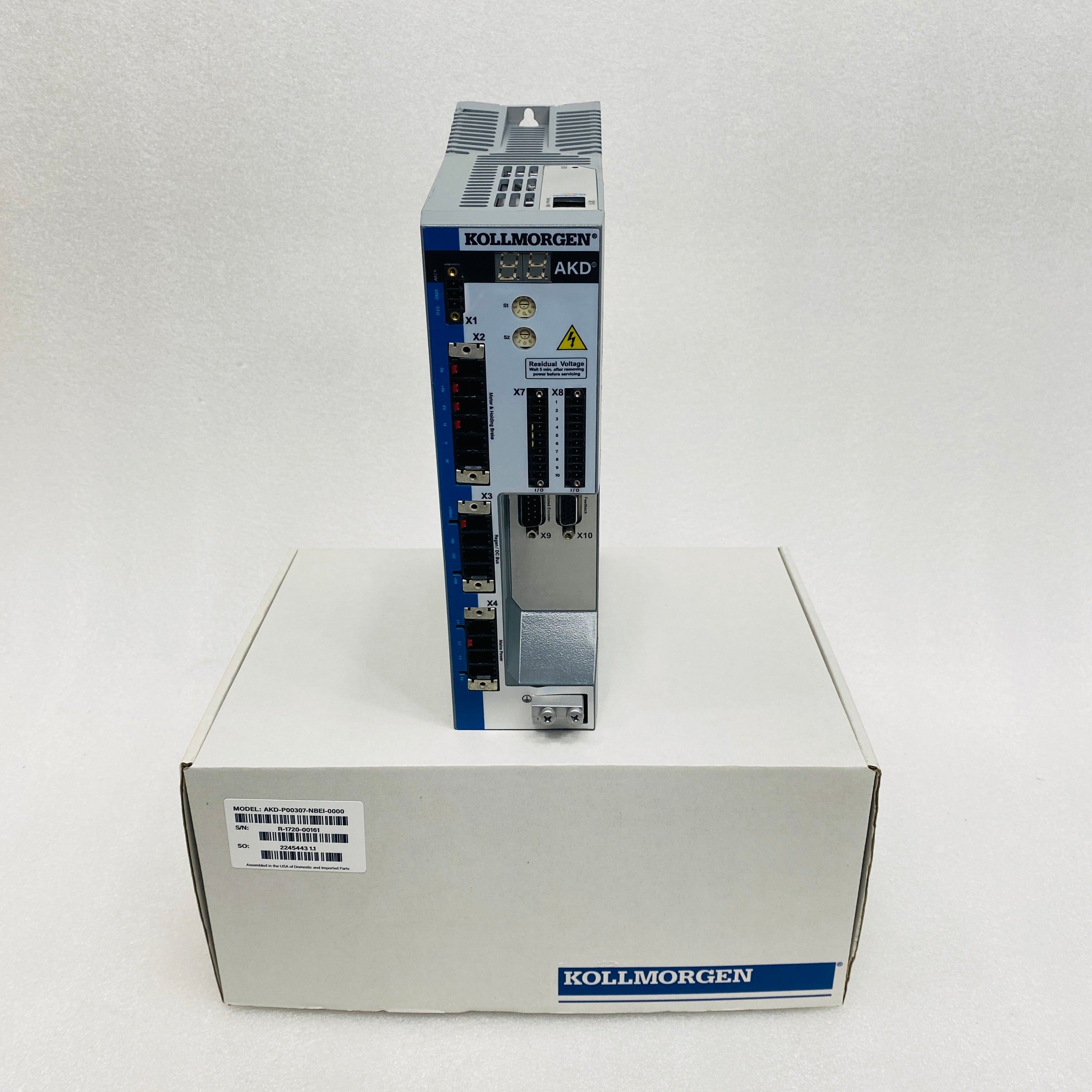 Kollmorgen  Driver  AKD-P00307-NBEI-0000 - Rockss Automation