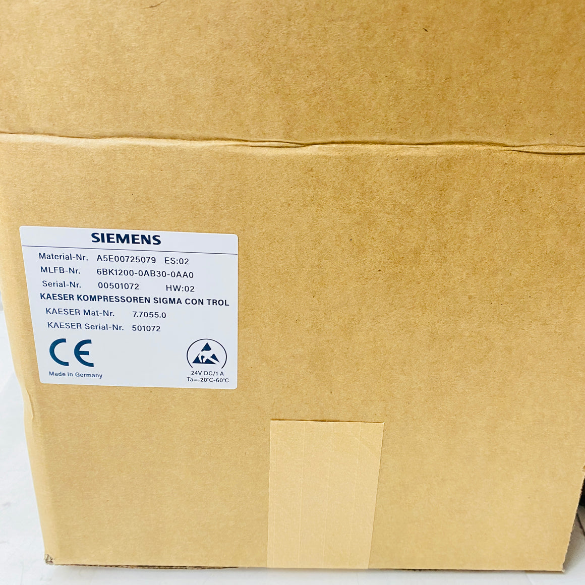 SIEMENS  KAESER Caesar Air Compressor Controller  6BK1200-0AB30-0AA0 - Rockss Automation