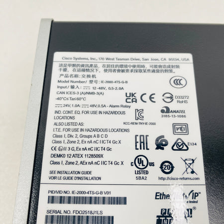 CISCO  Driver  IE-2000-4TS-G-B - Rockss Automation