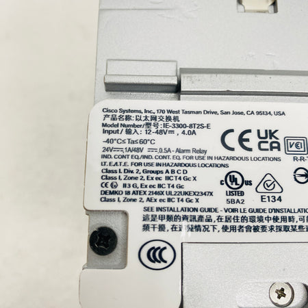 CISCO  Driver  IE-3300-8T2S-E - Rockss Automation