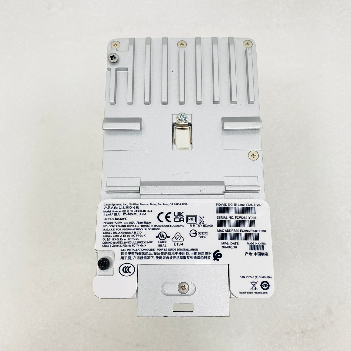 CISCO  Driver  IE-3300-8T2S-E - Rockss Automation