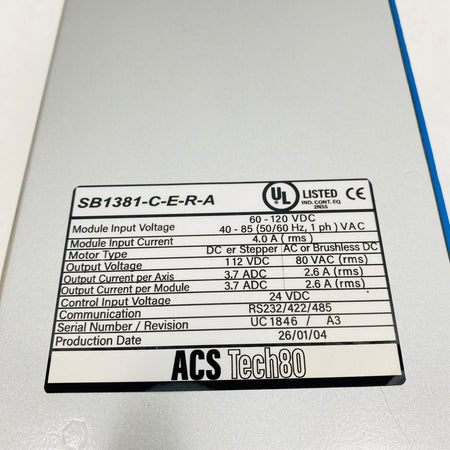 ACS  Driver  SB1381-C-E-R-A - Rockss Automation