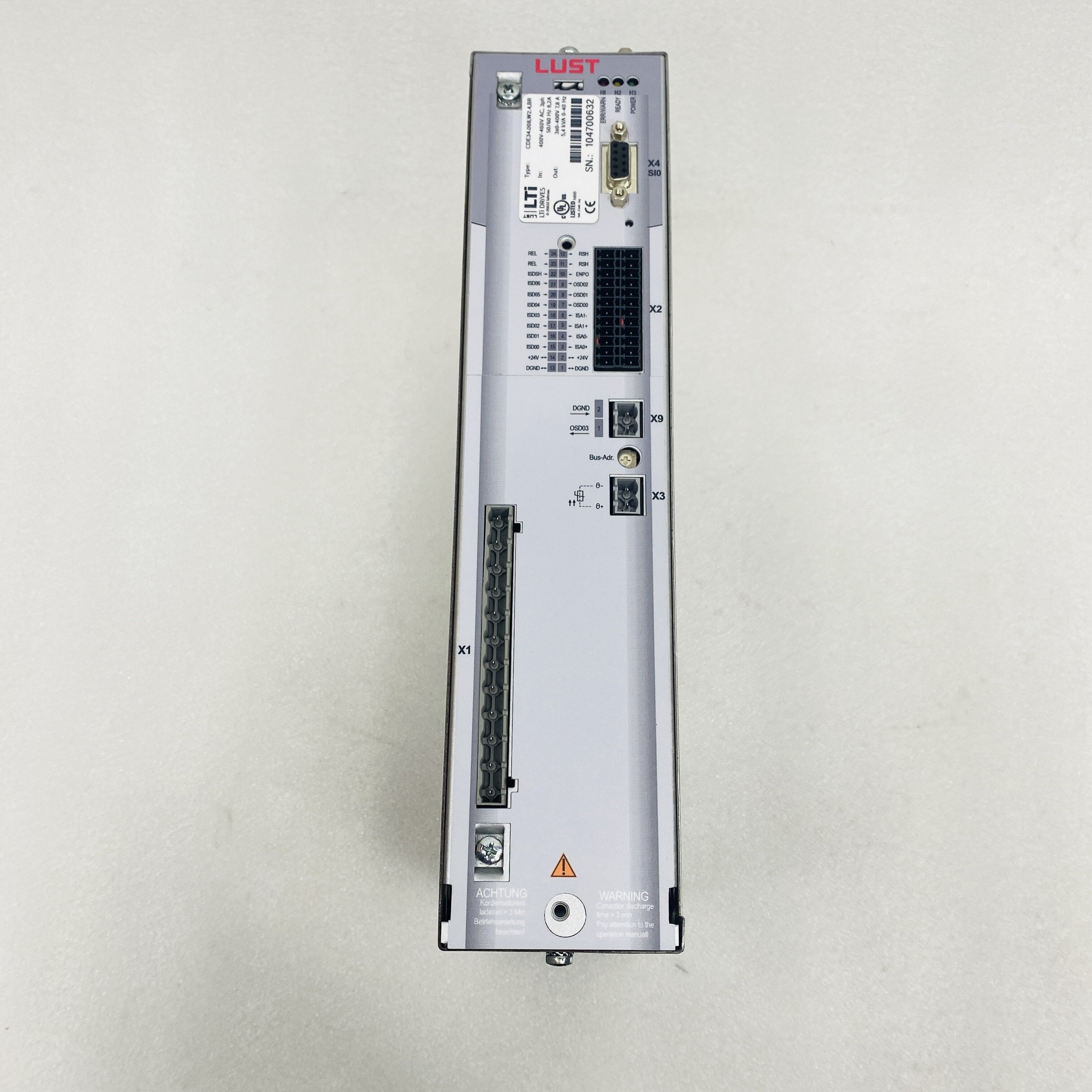 LUST  Drive  CDE34.008, W2.4, BR - Rockss Automation