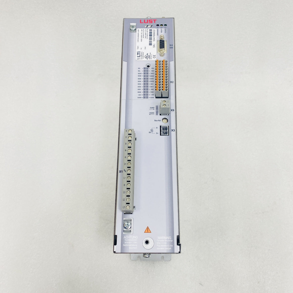 LUST  Drive  CDE34.008, W2.4, BR - Rockss Automation
