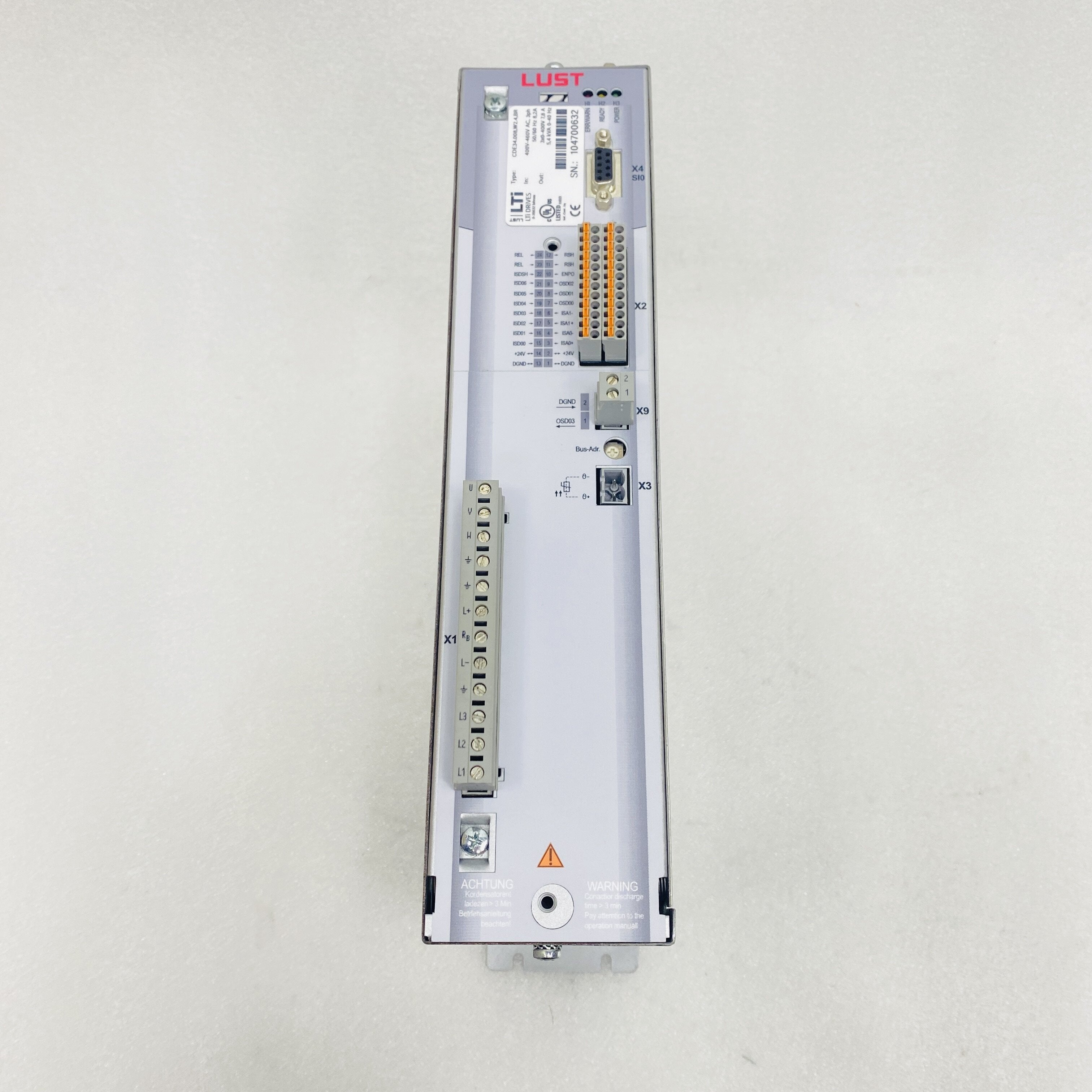 LUST  Drive  CDE34.008, W2.4, BR - Rockss Automation