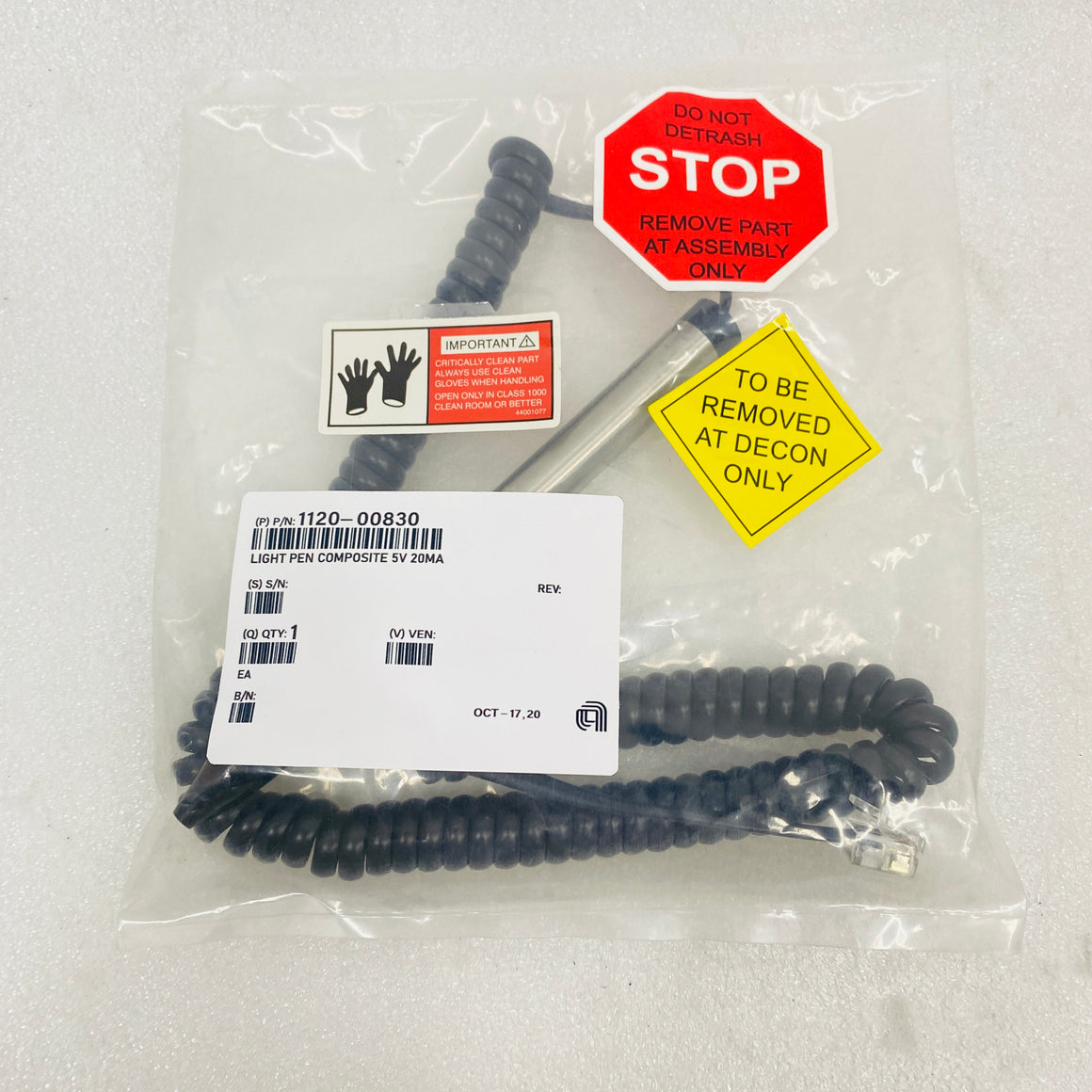 AMAT Application Material Light Pen 1120-00830 (With Wire) - Rockss Automation
