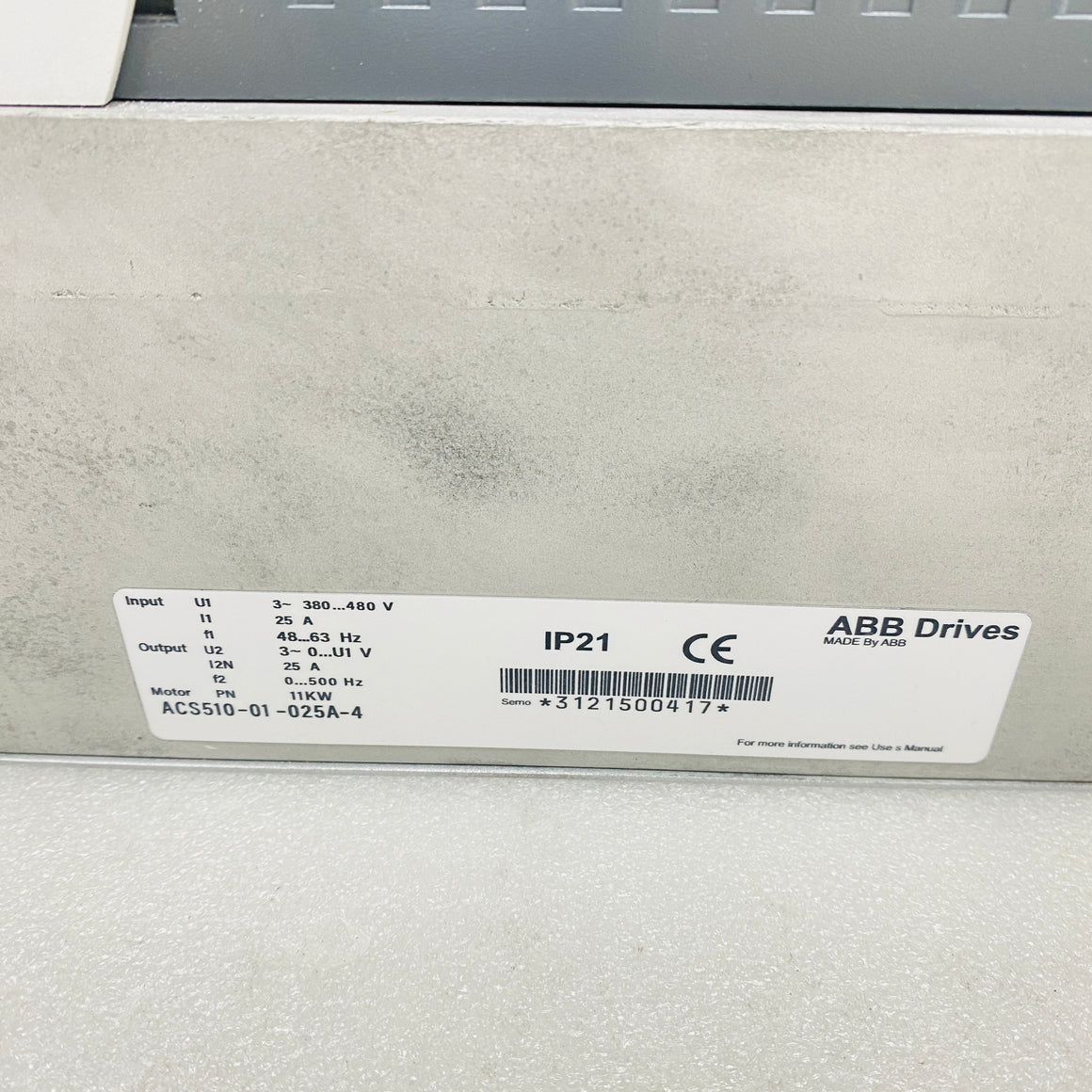 ABB  Frequency Converter  ACS510-01-025A-4 - Rockss Automation