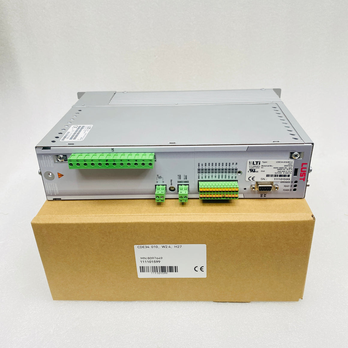 LUST  Drive  CDE34.010, W2.4, H27 - Rockss Automation