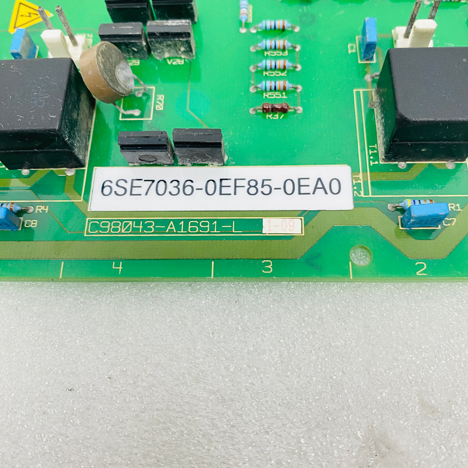 SIEMENS  Board  6SE7036-0EF85-0EA0 - Rockss Automation
