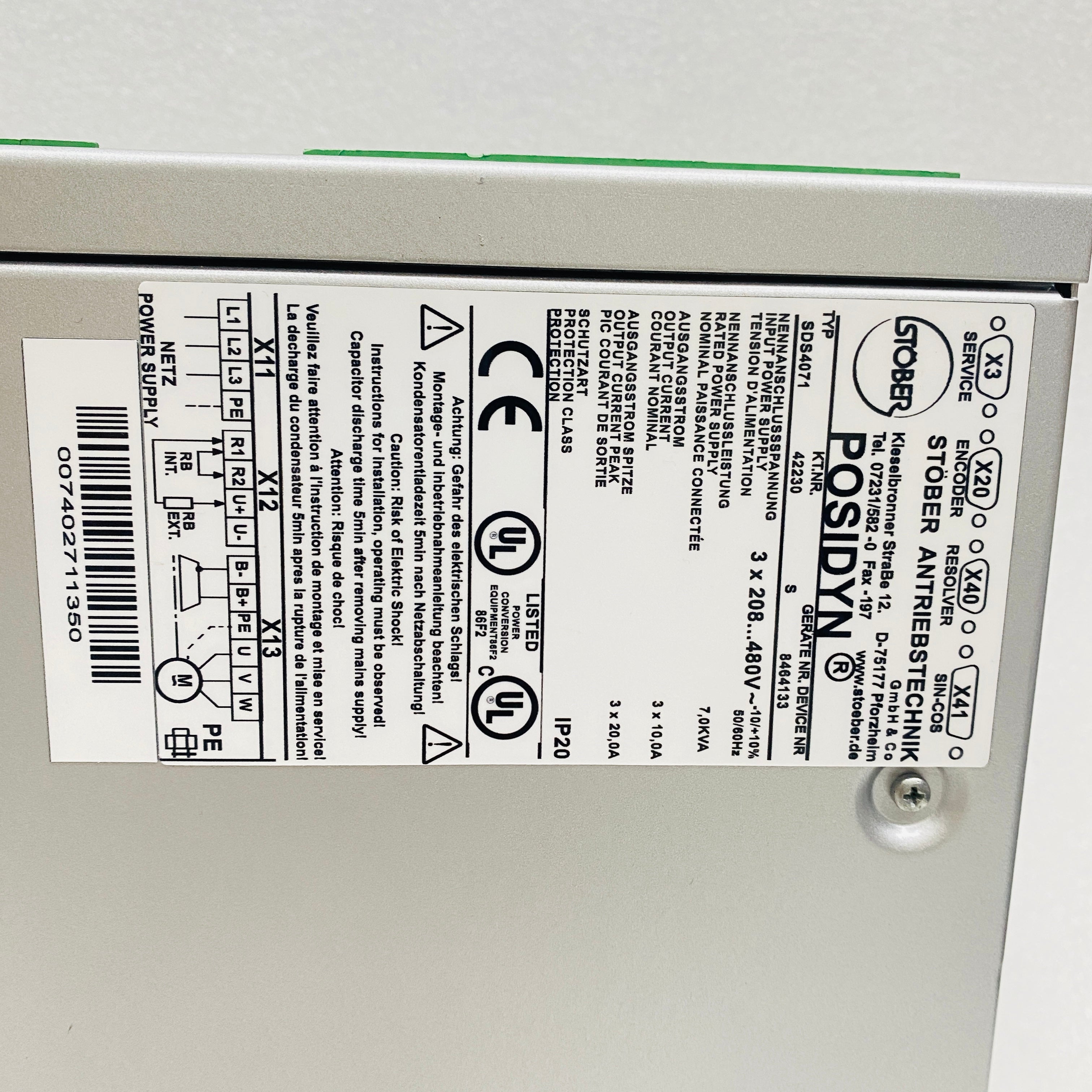 STOBER  Driver  SDS4071 - Rockss Automation