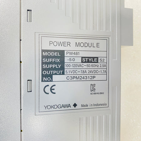 YOKOGAWA  Module  PW481-50-S2 - Rockss Automation