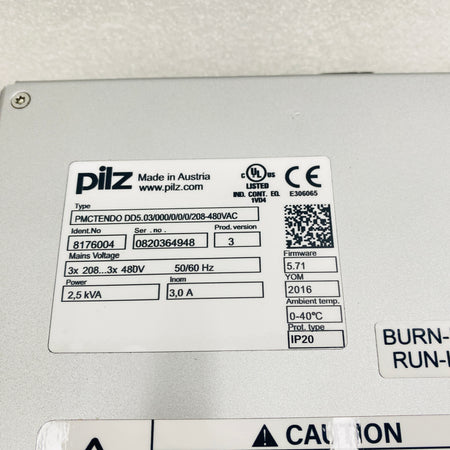 PiLZ  Driver  PMCTENDODD5.03-000-0-0-0-208-480VAC - Rockss Automation