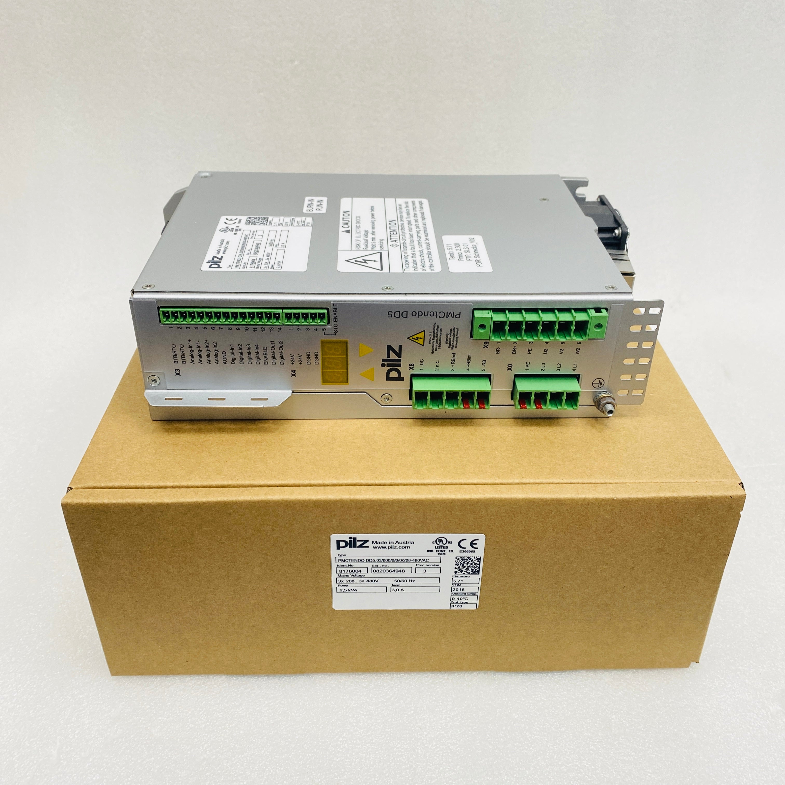 PiLZ  Driver  PMCTENDODD5.03-000-0-0-0-208-480VAC - Rockss Automation