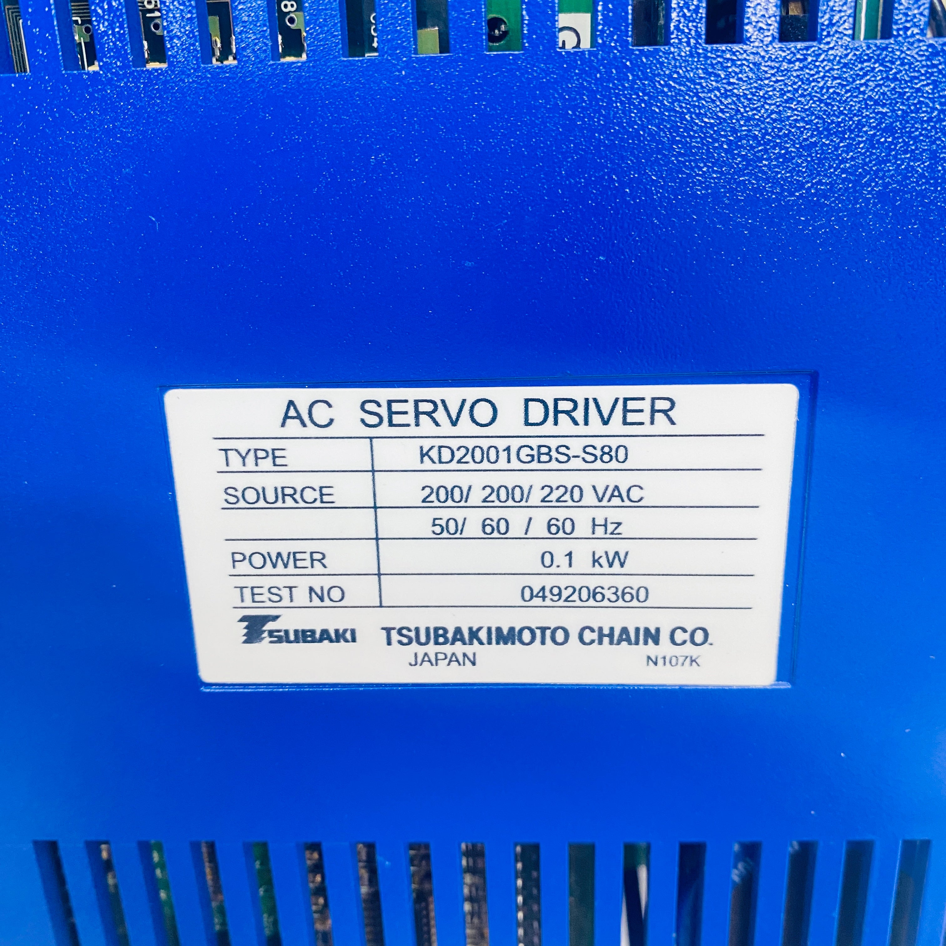 TSUBAKI  Driver  KD2001GBS-S80 - Rockss Automation