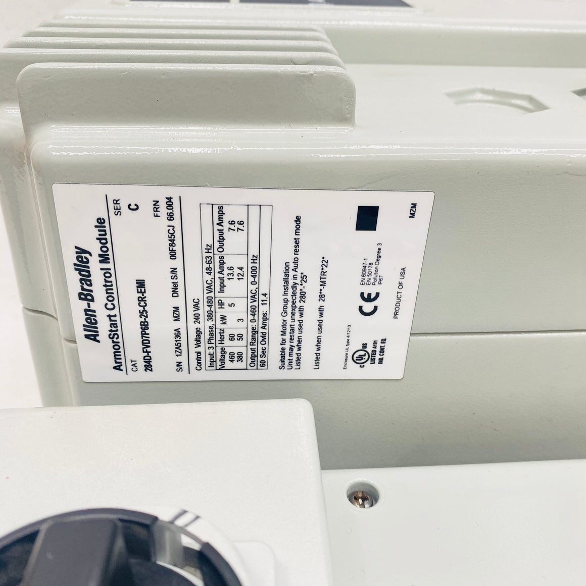 Allen‑Bradley  Explosion-Proof Frequency Converter  284D-FVD7P6B-25-CR-EMI - Rockss Automation