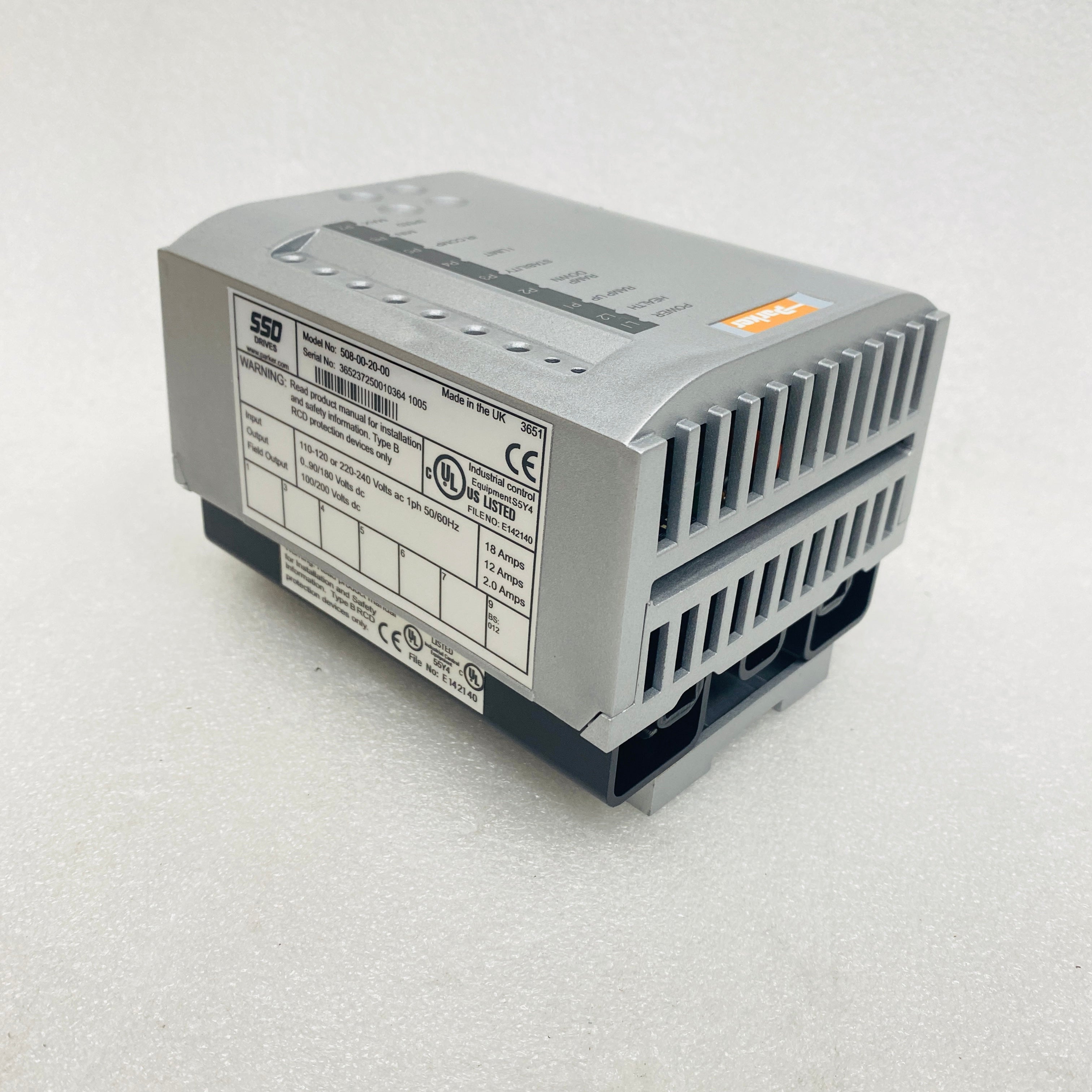 Parker  DC Speed Regulator  508-00-20-00 - Rockss Automation