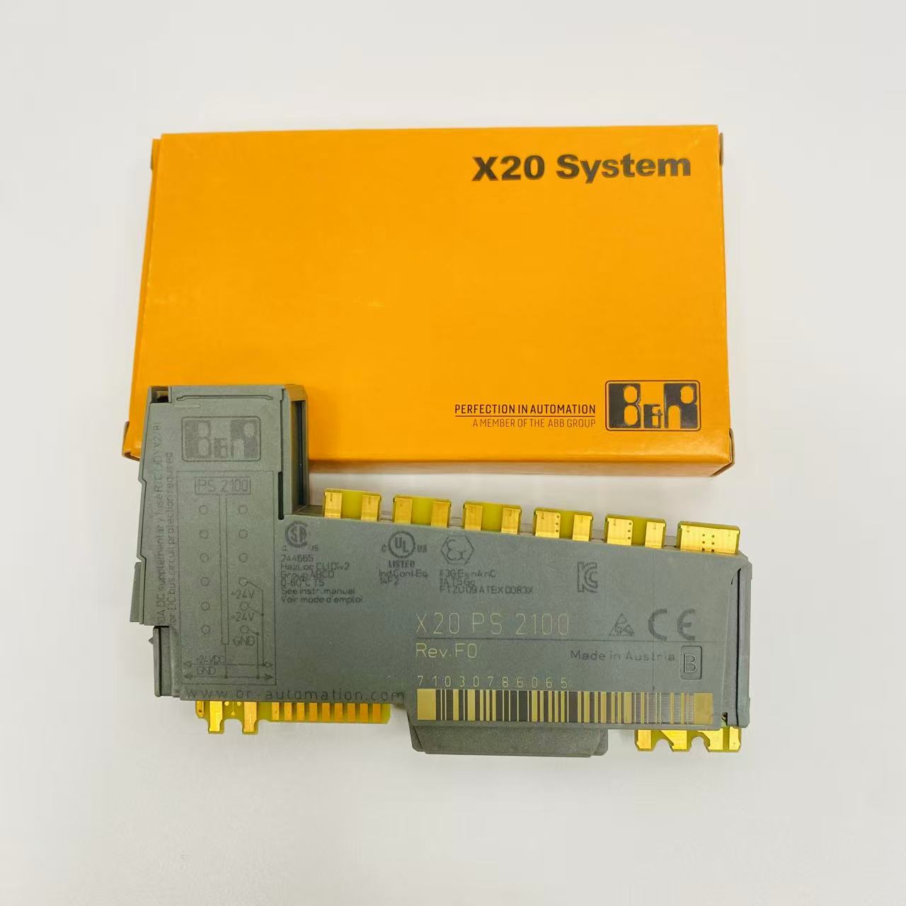 B&R  PLC Module  X20PS2100 (Base X20BM01) - Rockss Automation