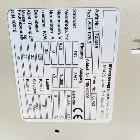 STROMAG  Driver  ADF075.3 - Rockss Automation