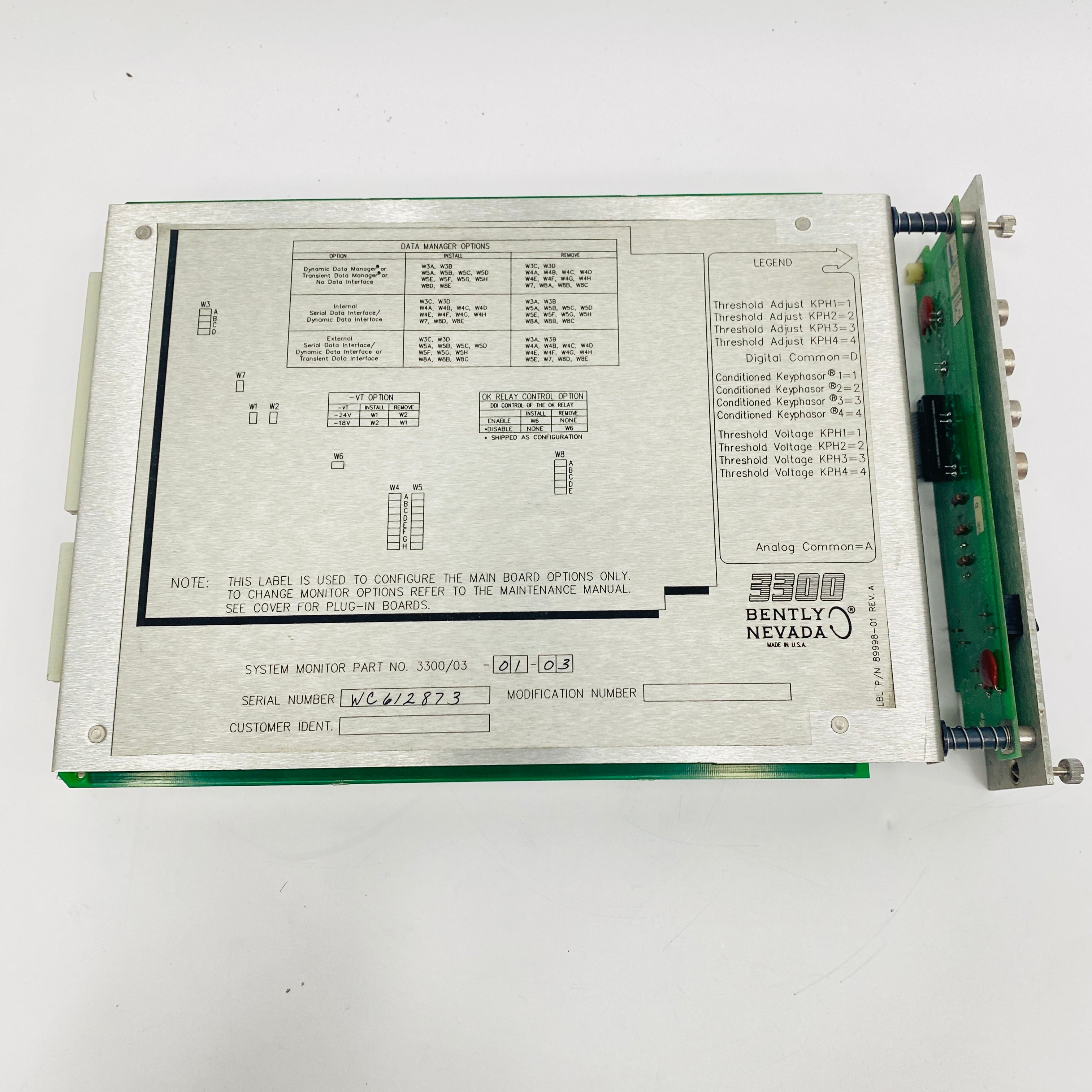 BENLTY  Board  3300/03-01-03 - Rockss Automation