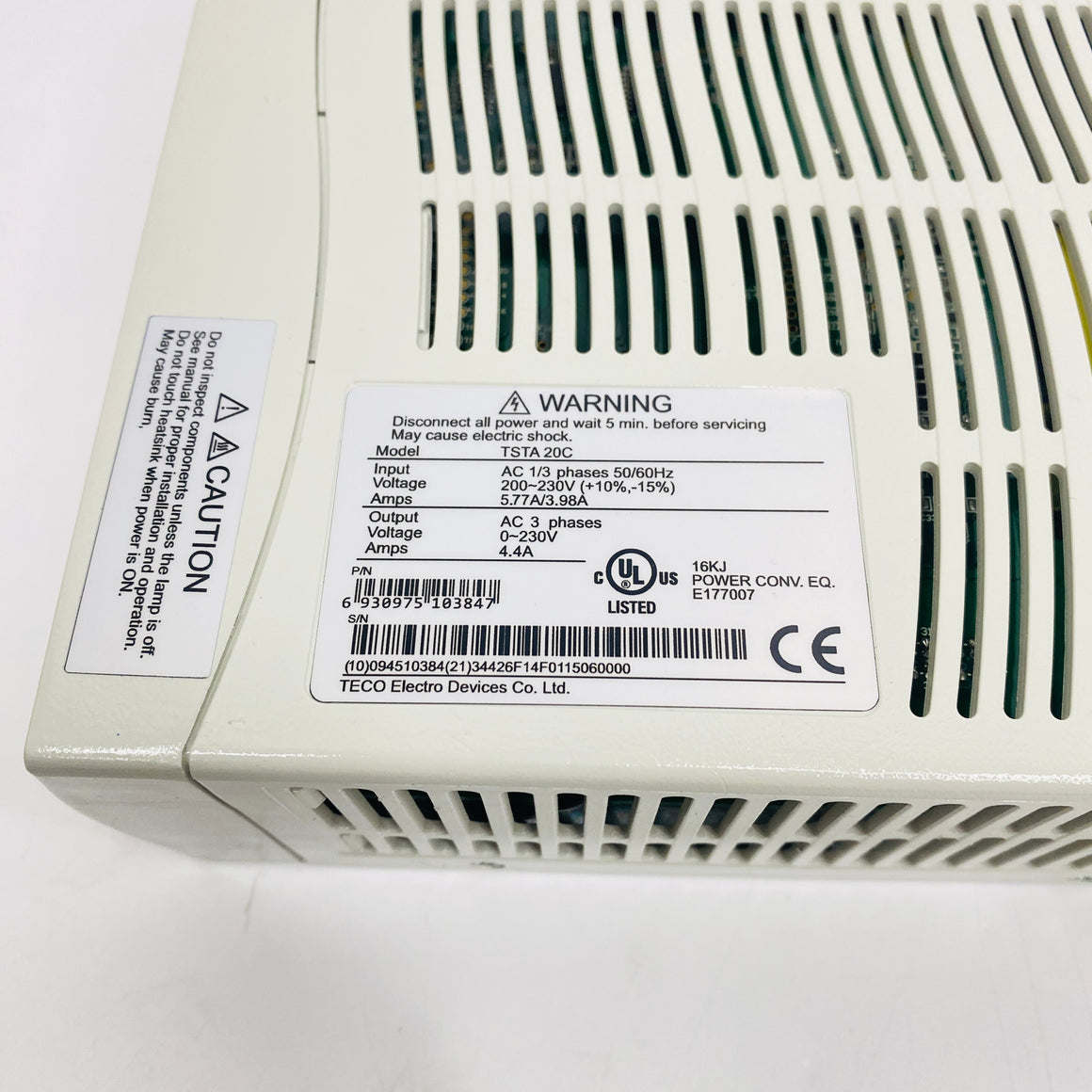 TECO  Drive  TSTA20C - Rockss Automation