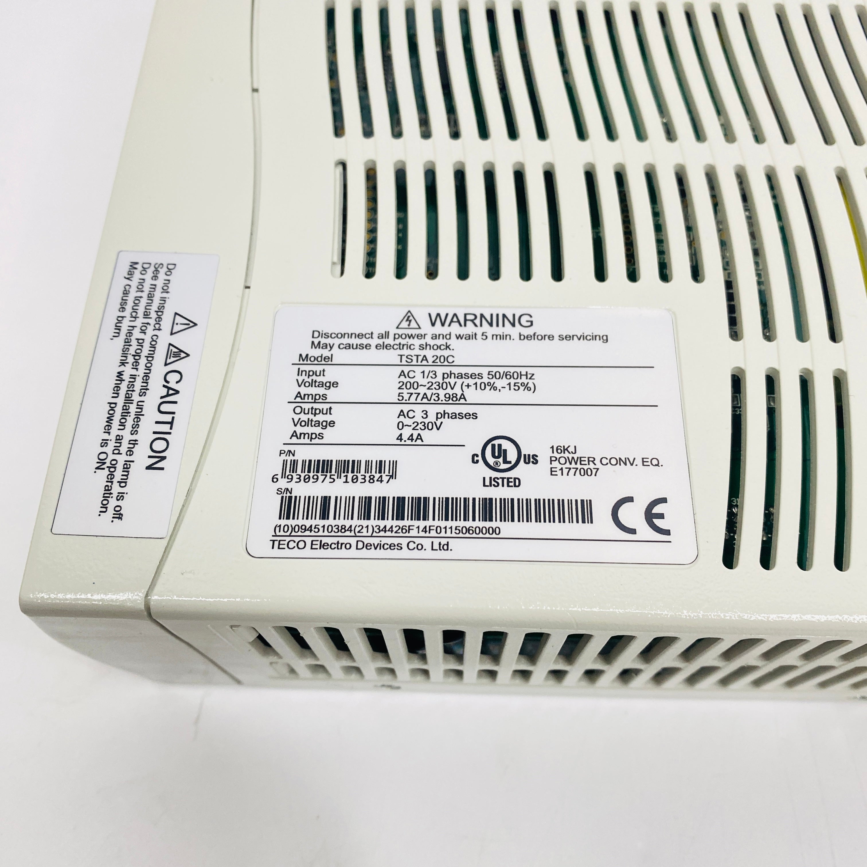 TECO  Drive  TSTA20C - Rockss Automation