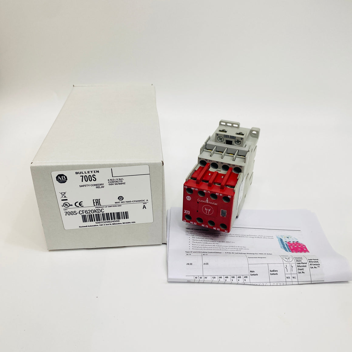 Allen‑Bradley  Contactor  700S-CF620KDC - Rockss Automation