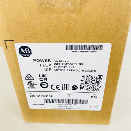 Allen‑Bradley Inverter 22D-D1P4N104 - Rockss Automation