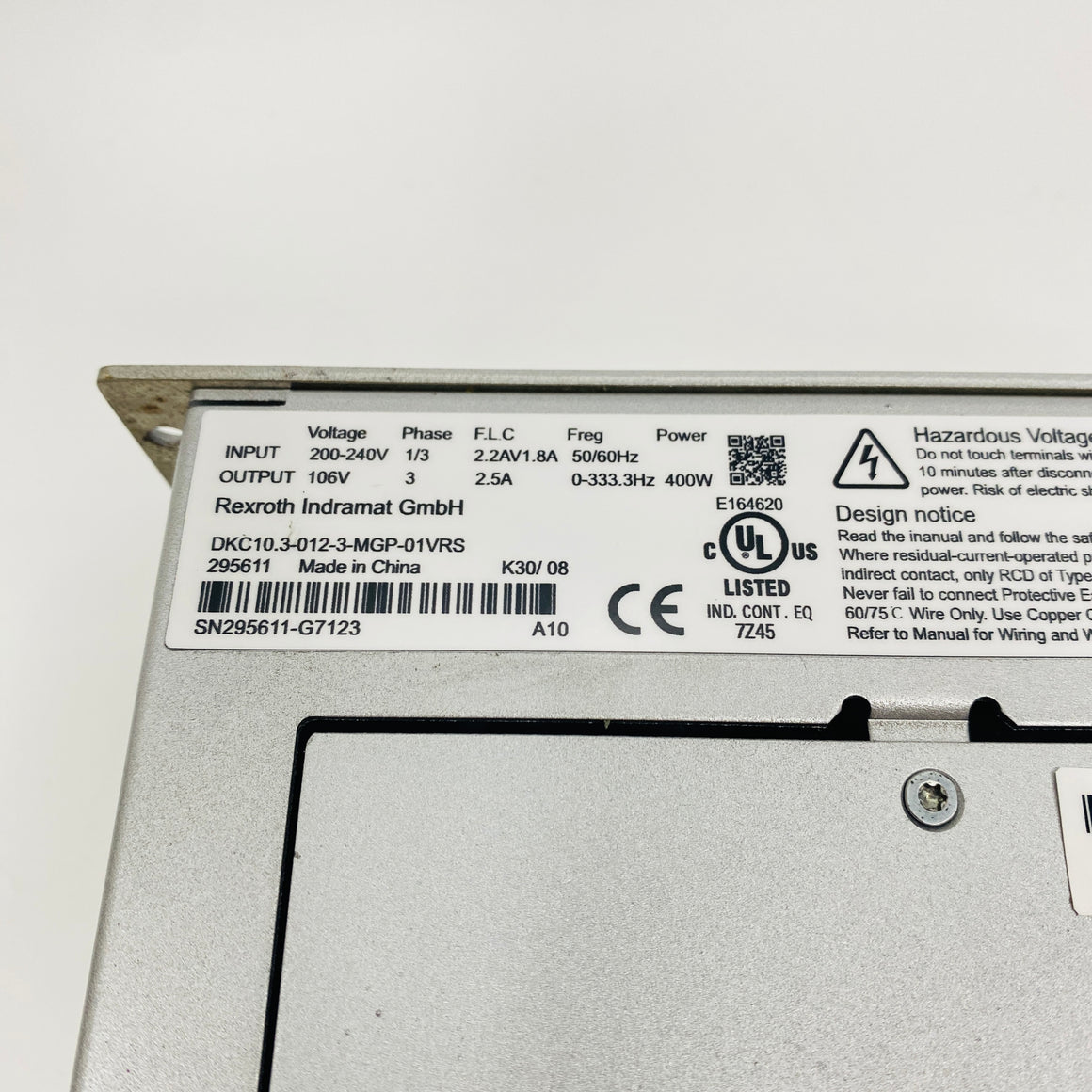 REXROTH  Driver  DKC10.3-012-3-MGP-01VRS - Rockss Automation