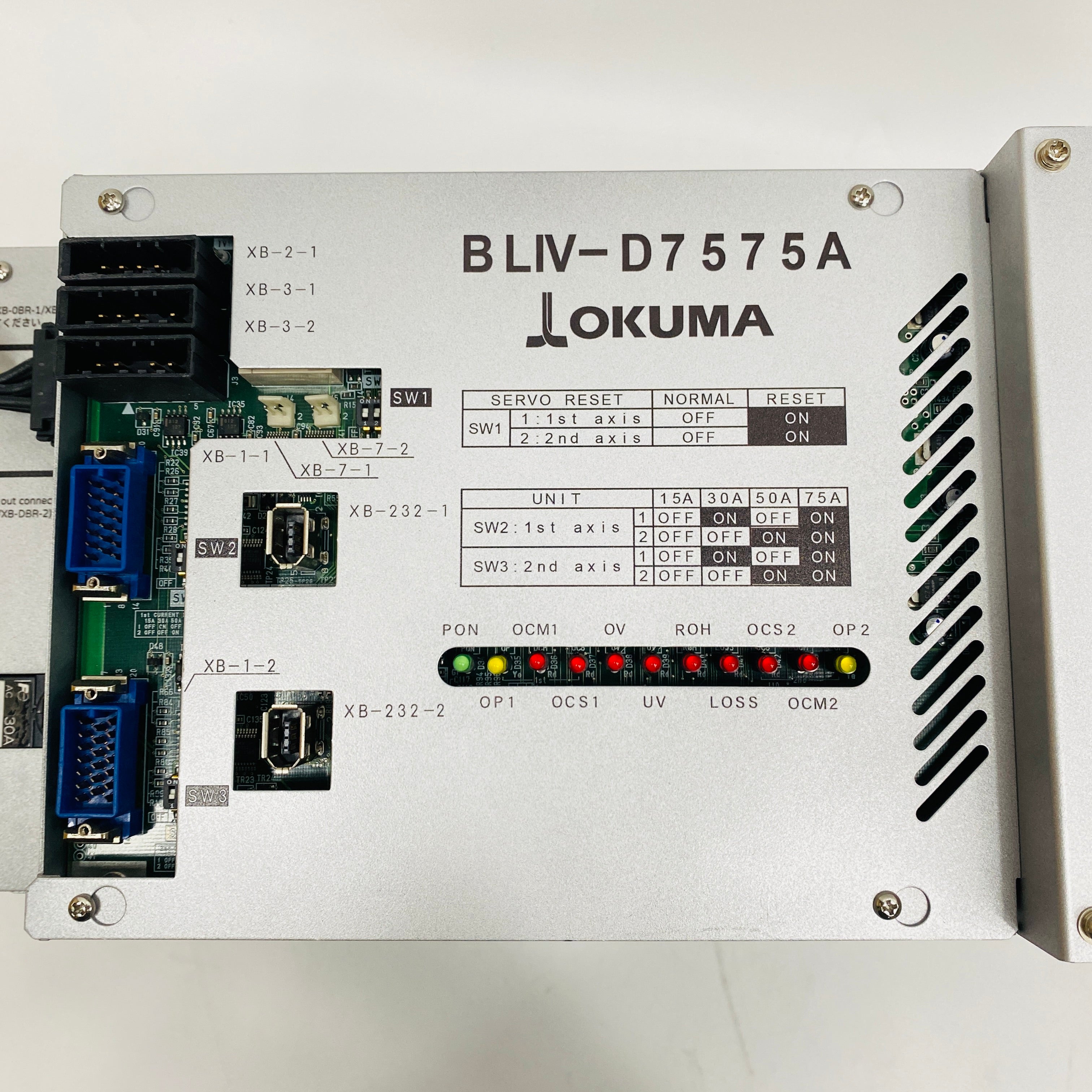 OKUMA  Machine Tool Driver  BLIV-D7575A - Rockss Automation
