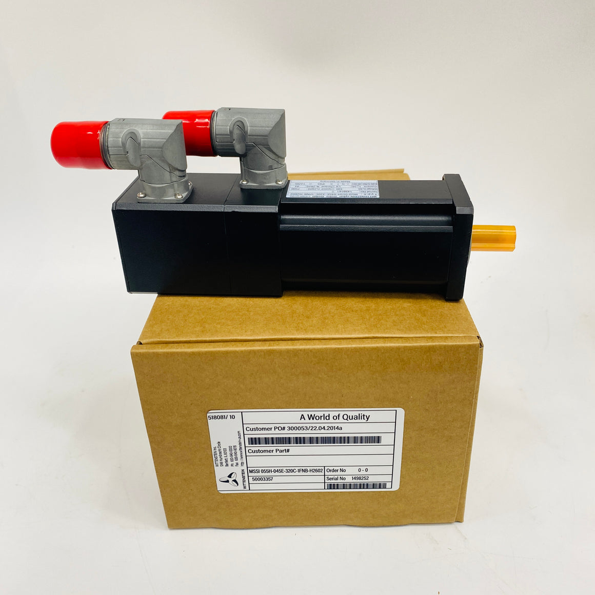 WITTENSTEIN  Motor  MSSI055H-045E-320C-1FNB-H2602 - Rockss Automation