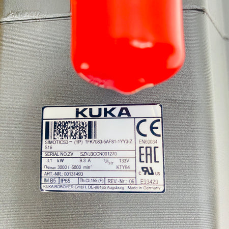 KUKA  Motor  1FK7083-5AF81-1YY3-ZS16 - Rockss Automation