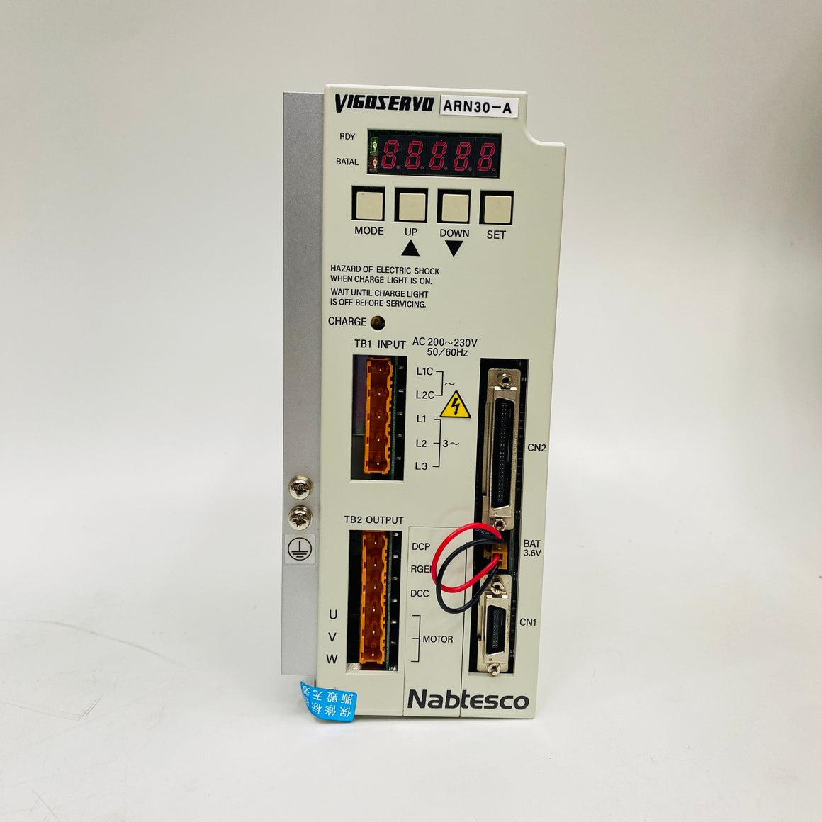 Nabtesco  Servo Drive  ARN30-A - Rockss Automation