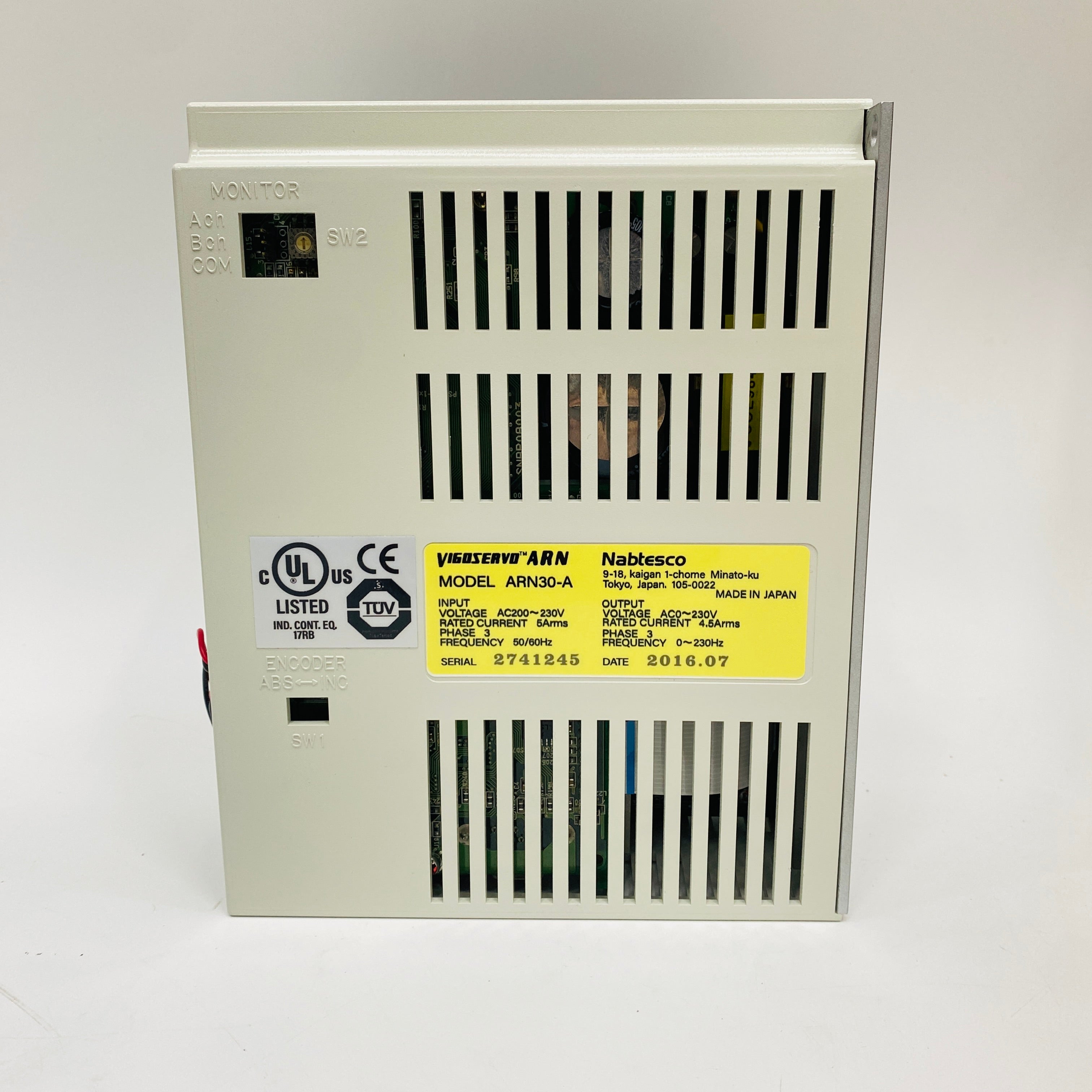 Nabtesco  Servo Drive  ARN30-A - Rockss Automation