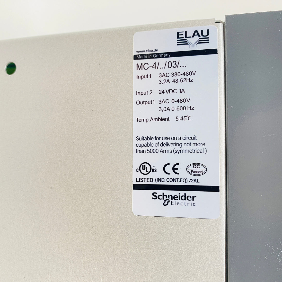 Schneider  Driver  MC-4-11-03-400 - Rockss Automation