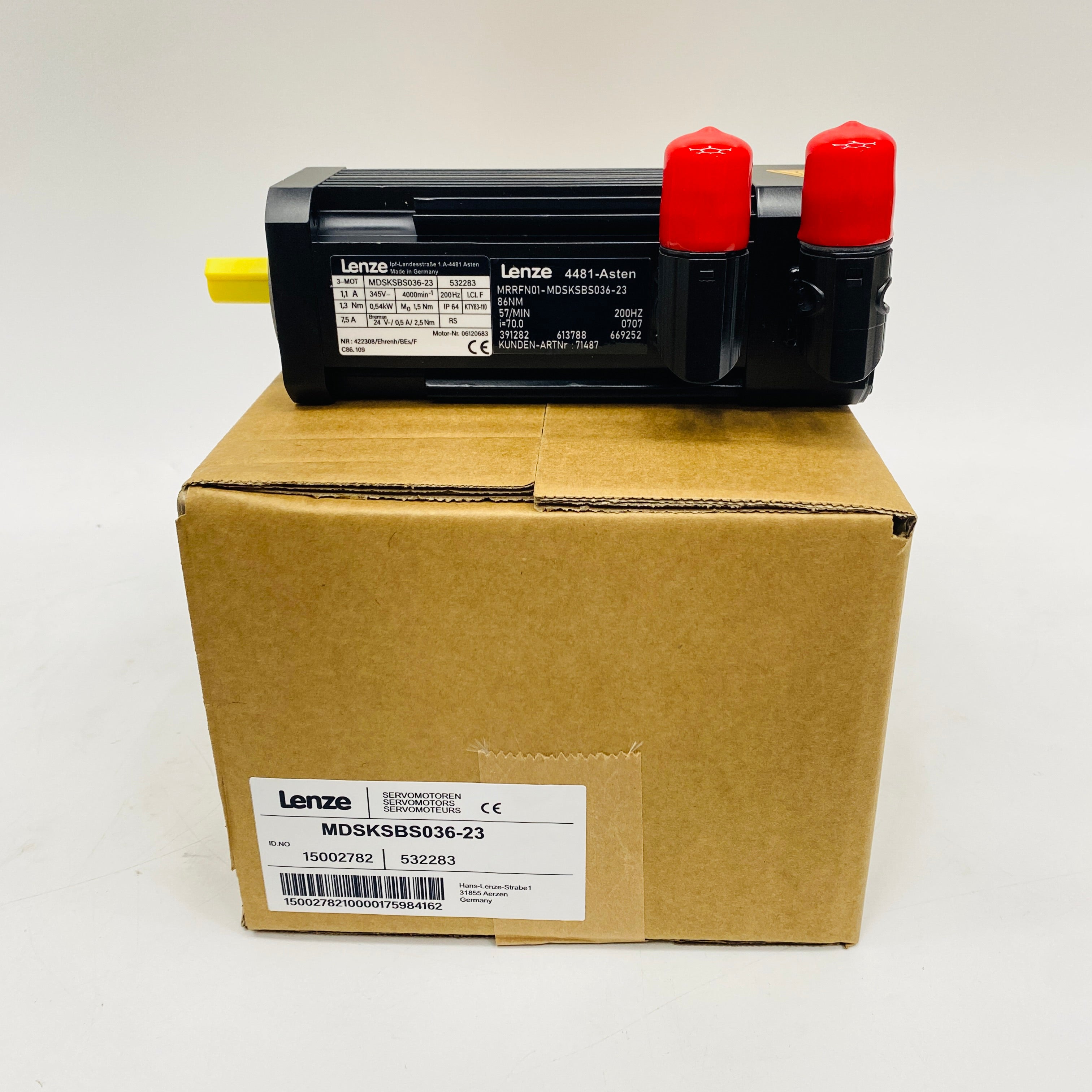 LENZE  Motor  MDSKSBS036-23 - Rockss Automation