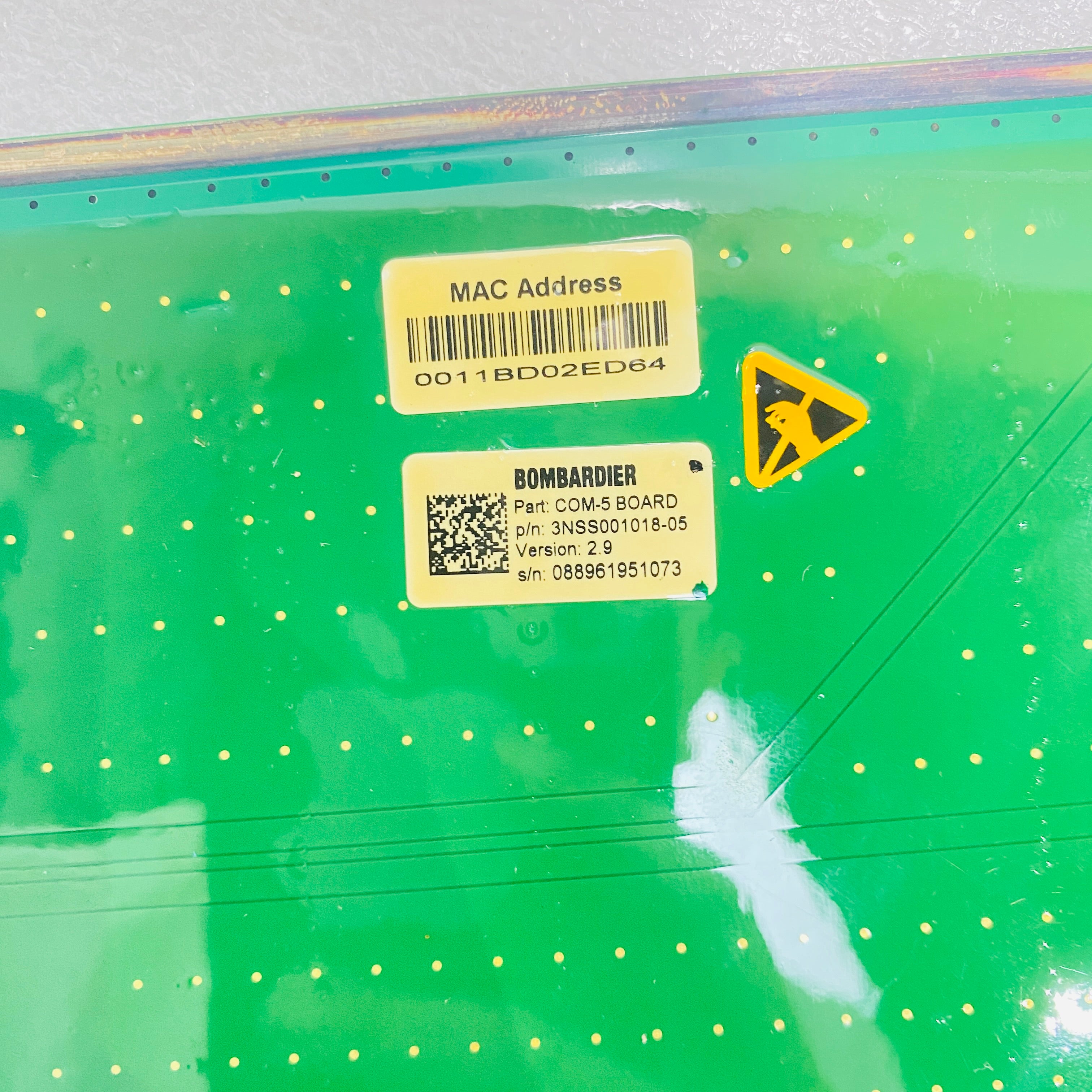 BOMBARDIER Board Card COM-5 BOARD - Rockss Automation