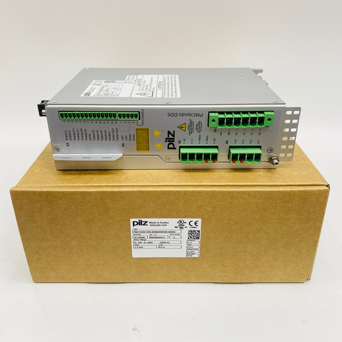 PiLZ  Driver  PMTENDODD 5.06-000-0-0-208-480VAC - Rockss Automation
