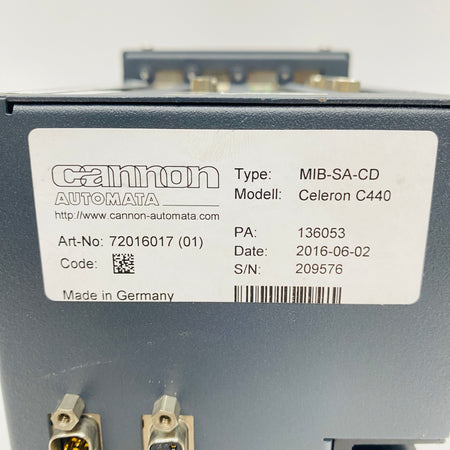 CANNON Driver MIB-SA-CD - Rockss Automation