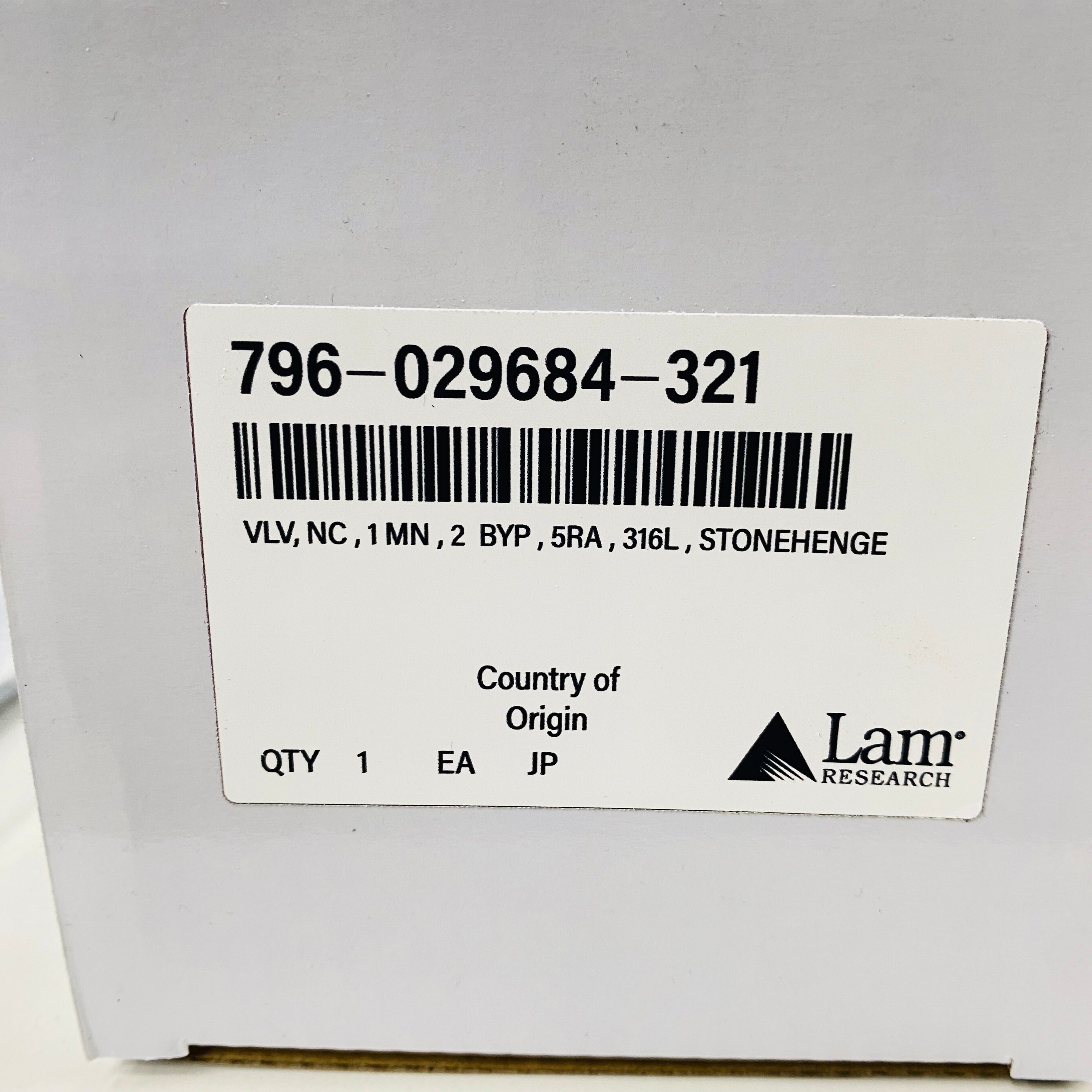 LAM  Air Valve  796-029684-321 - Rockss Automation