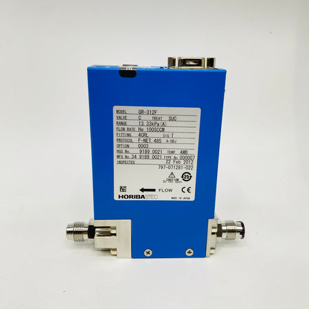 HORIBA  Flowmeter  GR-312F - Rockss Automation