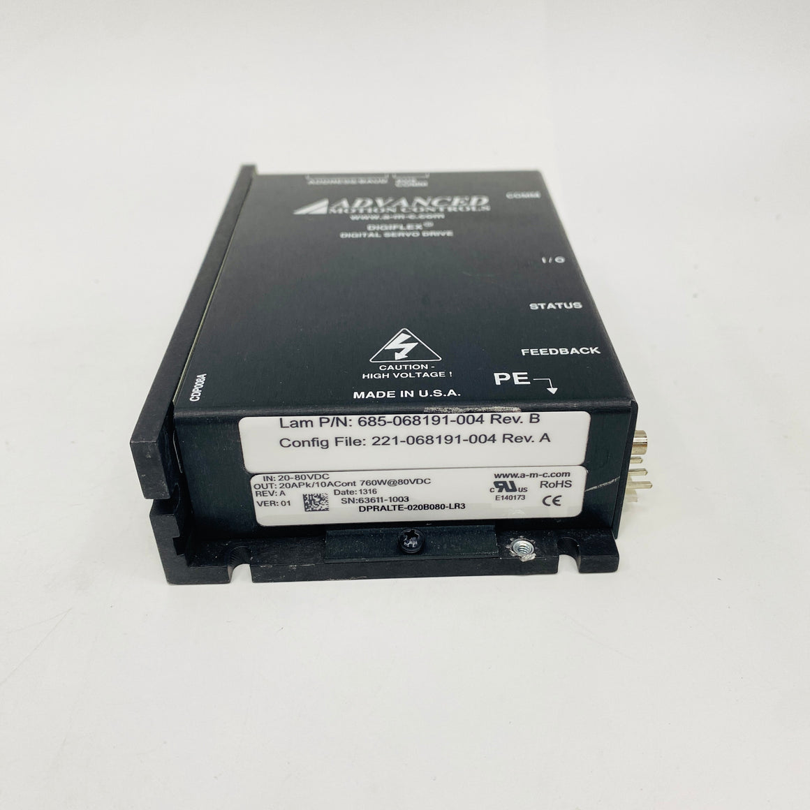 ADVANCED Driver 685-068191-004 - Rockss Automation