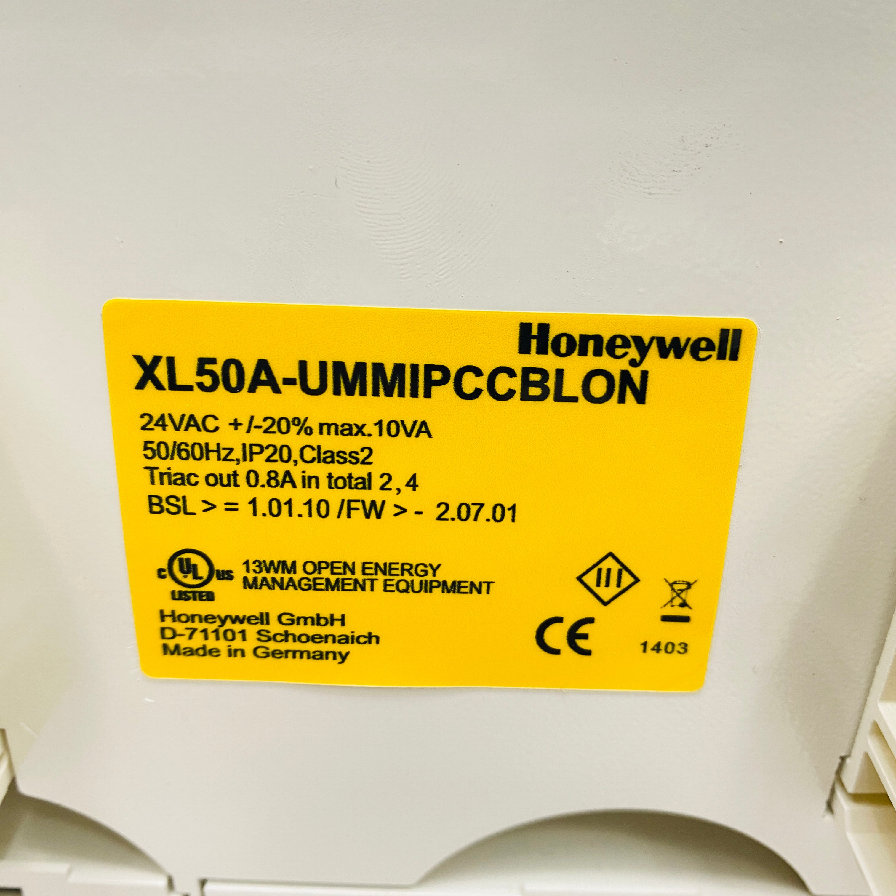 Honeywell Controller XL50A-UMMIPCCBLON - Rockss Automation