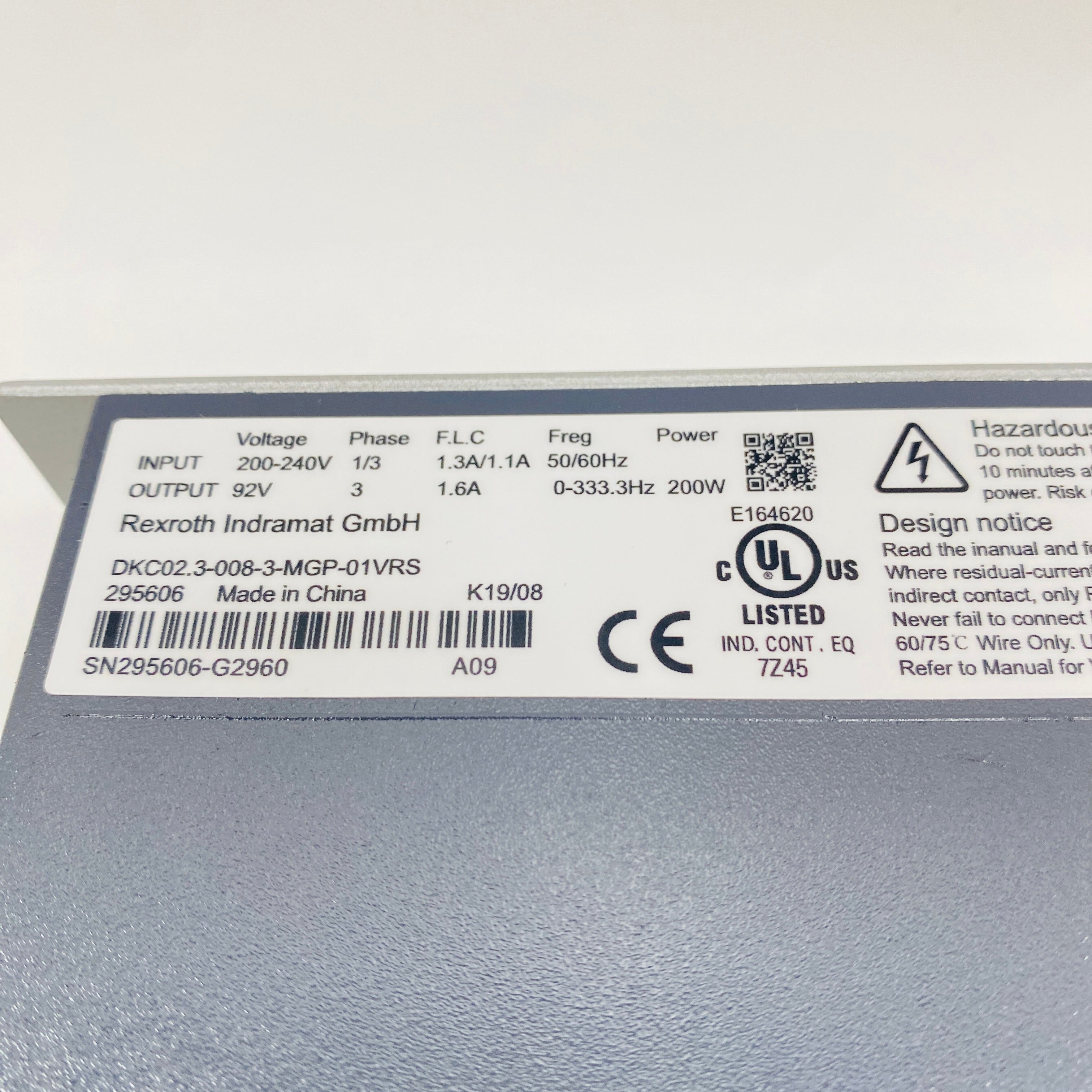 REXROTH  Driver  DKC02.3-008-3-MGP-01VRS - Rockss Automation