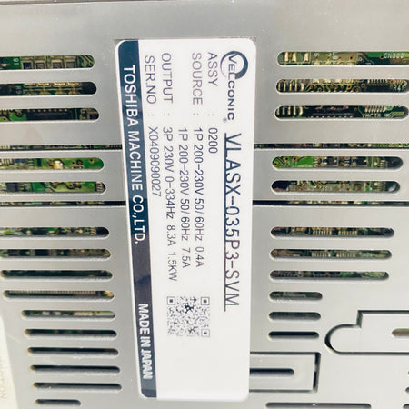VELCON  Driver  VLASX-035P3-SVM - Rockss Automation