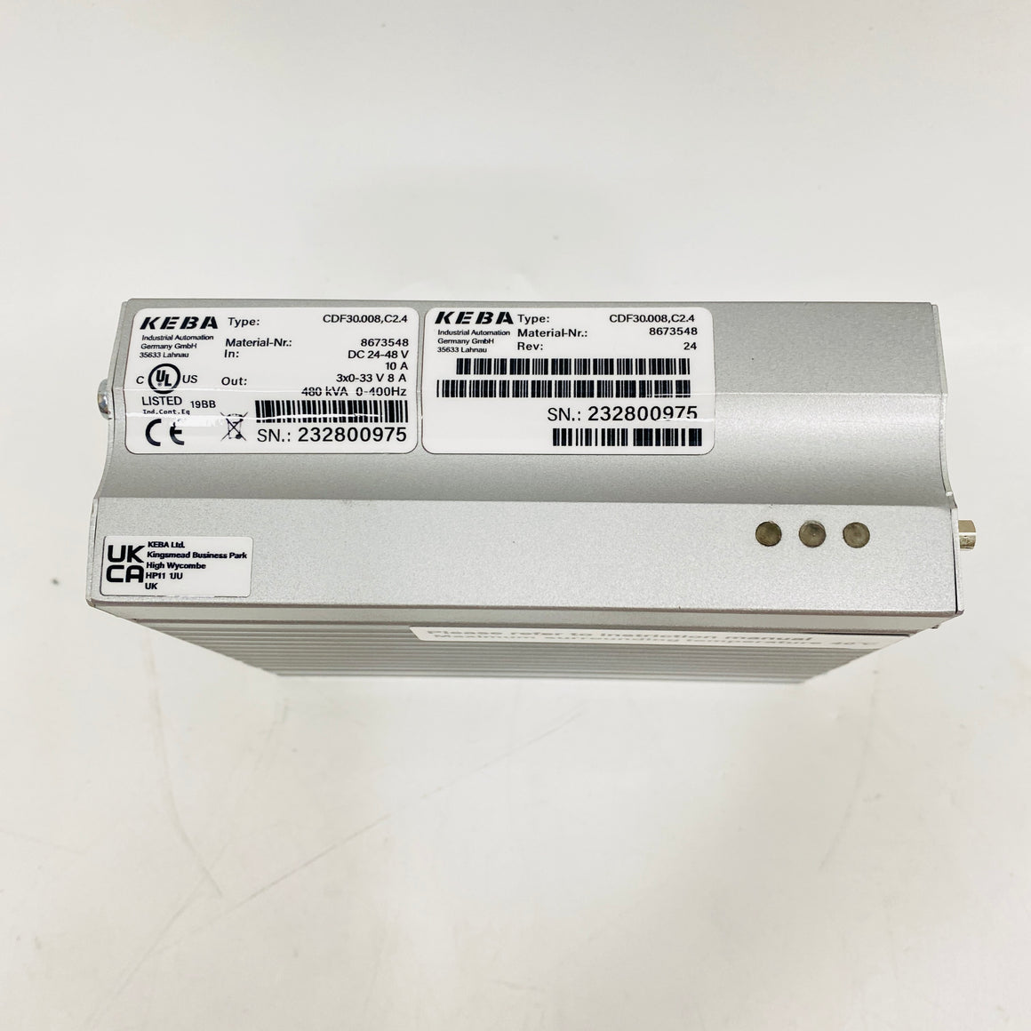 KEBA  Driver  CDF30.008, C2.4 - Rockss Automation