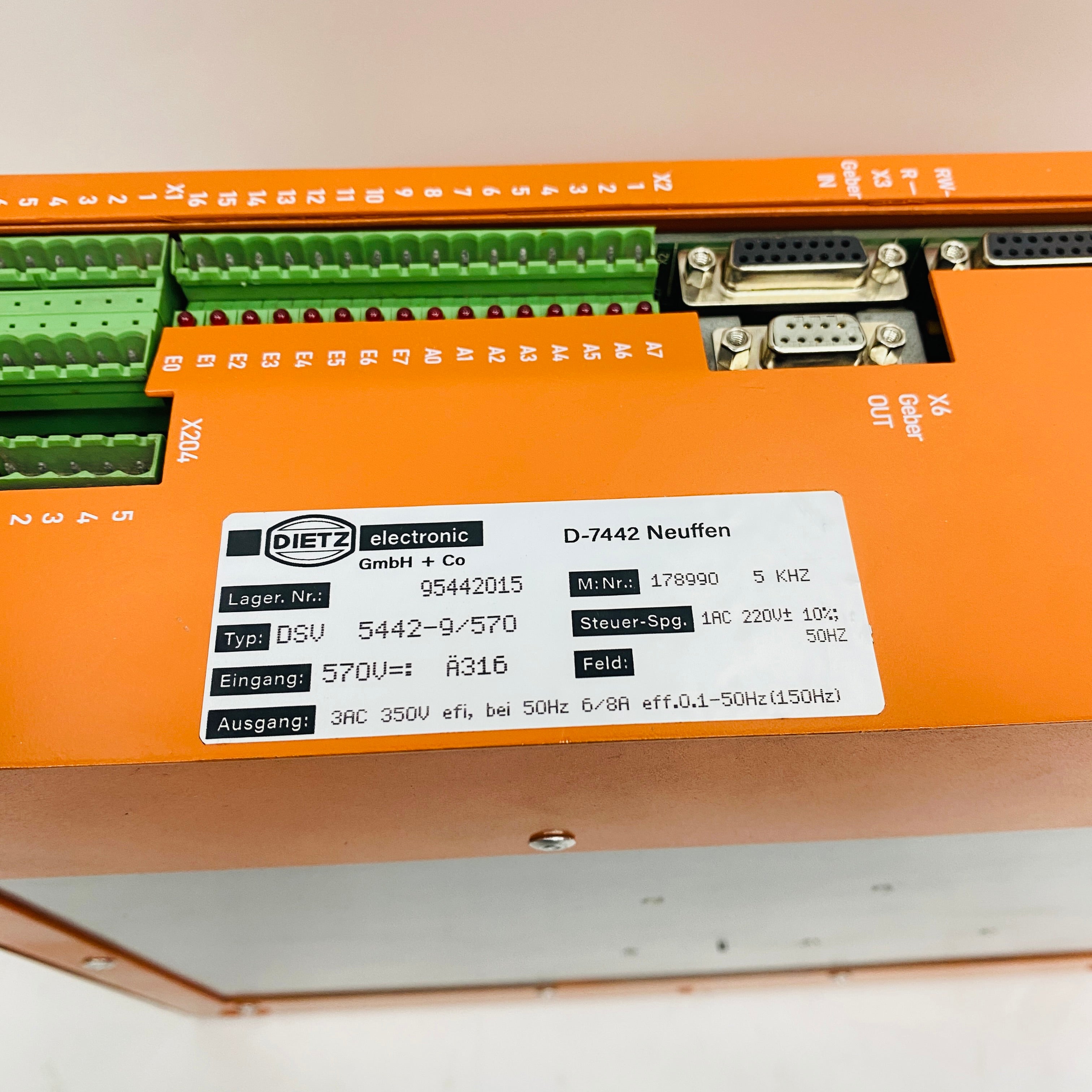 DIETZ  Driver  DSV5442-9/570 - Rockss Automation