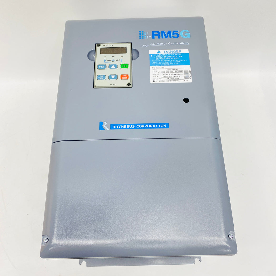 RHYMEBUS  Frequency Converter  RM5G-4040 - Rockss Automation